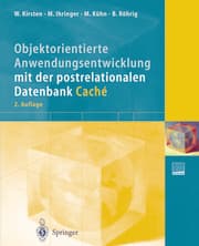 Cover von Objektorientierte Anwendungsentwicklung mit der postrelationalen Datenbank Caché