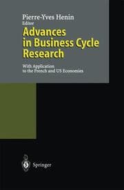 Cover von Advances in Business Cycle Research
