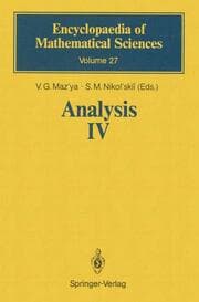 Cover von Analysis IV