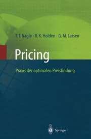Cover von Pricing Praxis der optimalen Preisfindung