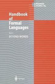 Cover von Handbook of Formal Languages