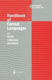 Cover von Handbook of Formal Languages