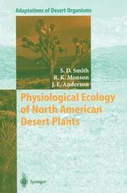 Cover von Physiological Ecology of North American Desert Plants