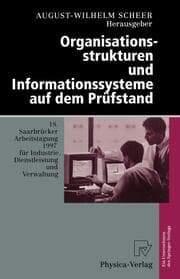 Cover von Organisationsstrukturen und Informationssysteme auf dem Prüfstand
