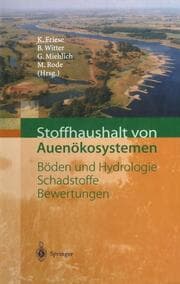 Cover von Stoffhaushalt von Auenökosystemen