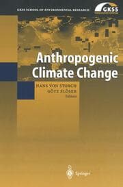 Cover von Anthropogenic Climate Change