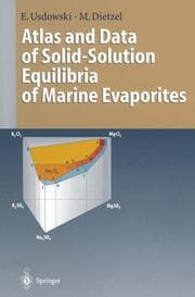 Cover von Atlas and Data of Solid-Solution Equilibria of Marine Evaporites