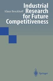 Cover von Industrial Research for Future Competitiveness