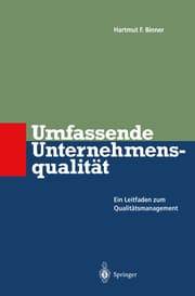 Cover von Umfassende Unternehmens-qualität