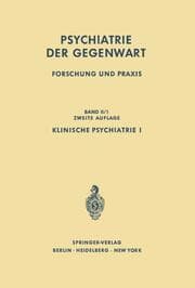 Cover von Klinische Psychiatrie I