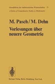 Cover von Vorlesungen über die neuere Geometrie