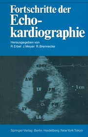 Cover von Fortschritte der Echokardiographie
