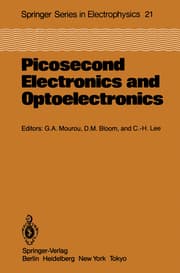 Cover von Picosecond Electronics and Optoelectronics