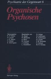 Cover von Organische Psychosen