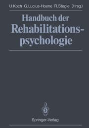 Cover von Handbuch der Rehabilitationspsychologie