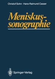 Cover von Meniskussonographie