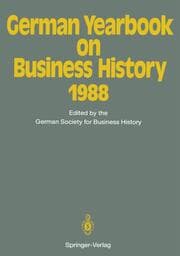 Cover von German Yearbook on Business History 1988