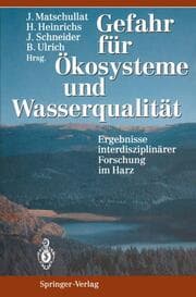 Cover von Gefahr für Ökosysteme und Wasserqualität