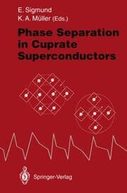 Cover von Phase Separation in Cuprate Superconductors