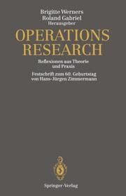 Cover von Operations Research