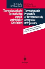 Cover von Thermodynamische Eigenschaften umweltverträglicher Kältemittel / Thermodynamic Properties of Environmentally Acceptable Refrigerants