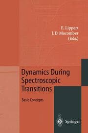 Cover von Dynamics During Spectroscopic Transitions