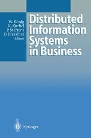 Cover von Distributed Information Systems in Business