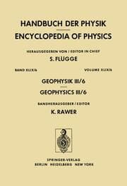 Cover von Geophysik III