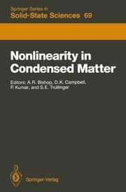 Cover von Nonlinearity in Condensed Matter