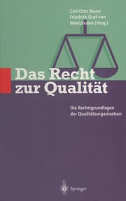 Cover von Das Recht zur Qualität