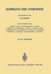 Cover von Lehrbuch der Chirurgie