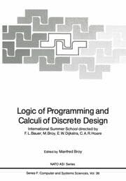 Cover von Logic of Programming and Calculi of Discrete Design
