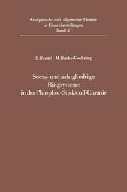 Cover von Sechs- und achtgliedrige Ringsysteme in der Phosphor-Stickstoff-Chemie
