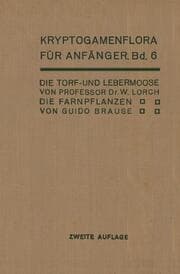Cover von Die Torf- und Lebermoose / Die Farnpflanzen