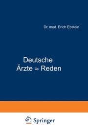 Cover von Deutsche Är?te ? Reden