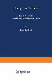 Cover von Georg von Siemens