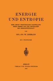 Cover von Energie und Entropie