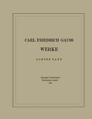 Cover von Carl Friedrich Gauss Werke