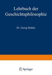Cover von Lehrbuch der Geschichtsphilosophie