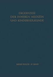 Cover von Ergebnisse der Inneren Medizin und Kinderheilkunde