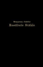 Cover von Rostfreie Stähle