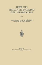 Cover von Über die Seelenverfassung der Sterbenden