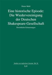 Cover von Eine historische Episode: Die Wiedervereinigung der Deutschen Shakespeare-Gesellschaft