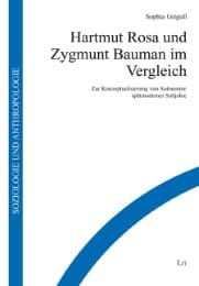 Cover von Hartmut Rosa und Zygmunt Bauman im Vergleich