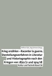 Cover von Krieg erzählen - Raconter la guerre