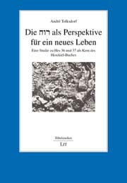 Cover von Die Ruach als Perspektive für ein neues Leben