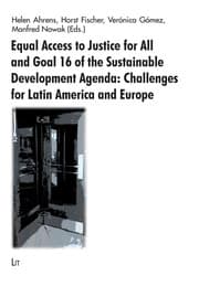 Cover von Equal Access to Justice for All and Goal 16 of the Sustainable Development Agenda: Challenges for Latin America and Europe