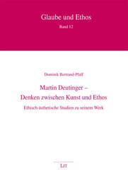 Cover von Martin Deutinger - Denken zwischen Kunst und Ethos