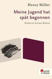 Cover von Meine Jugend hat spät begonnen