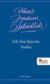 Cover von Gib ihm Sprache / Vorbei